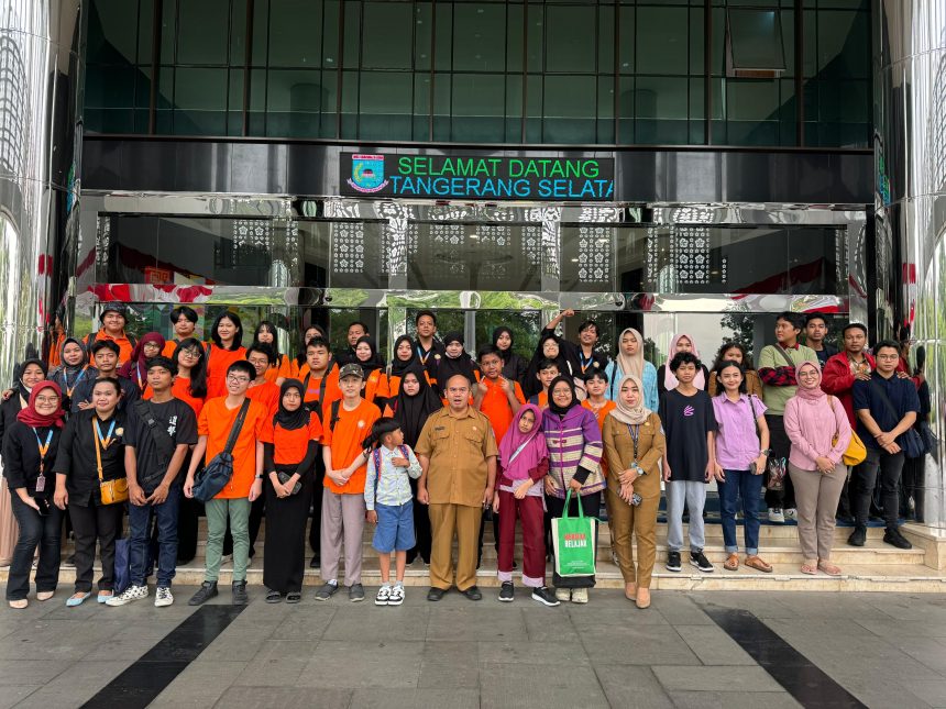 Kunjungan PKBM Homeschooling HSPG dan PKBM Glolenka Ke Gedung Walikota Tangerang Selatan