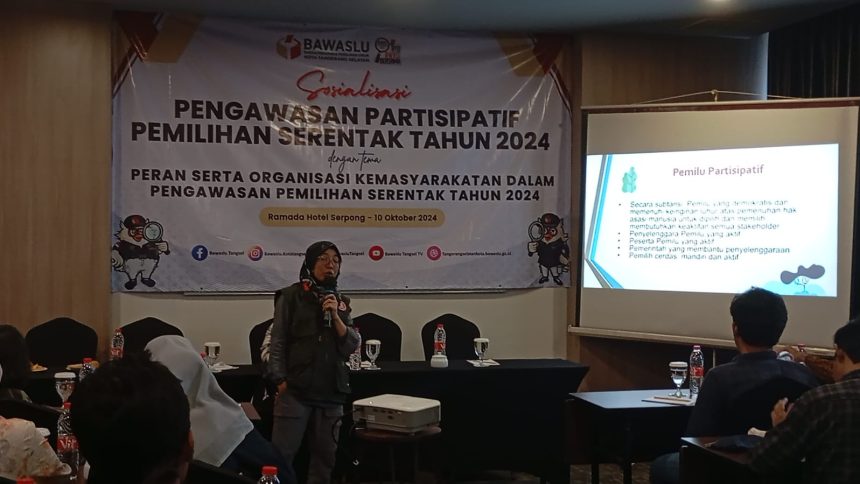 SOSIALISASI PENGAWASAN PARTISIPATIF BAWASLU KOTA TANGERANG SELATAN