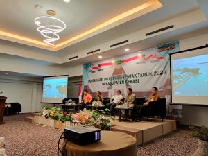 NARASUMBER KEGIATAN SOSIALISASI PILKADA KAB.BEKASI 